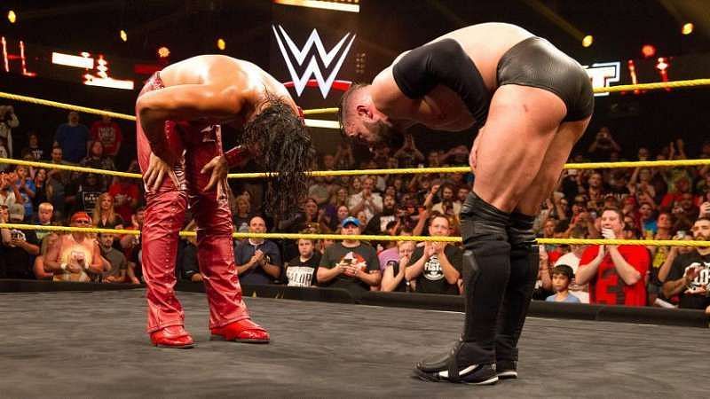 Balor has been turned into  fodder for McIntyre's claymore kick, and Nakamura rarely feuds nowadays